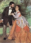 Pierre-Auguste Renoir The Painter Sisley and his Wife oil painting picture wholesale